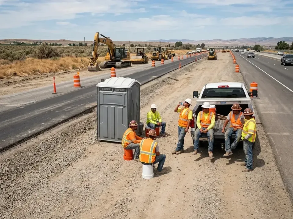 highway-road-construction-crew-007 — frequently asked questions, Porta Potty and Restroom Rentals in El Cerrito, CA